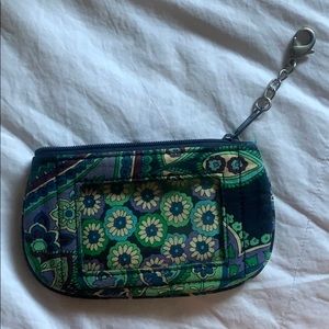 Vera Bradley blue coin purse